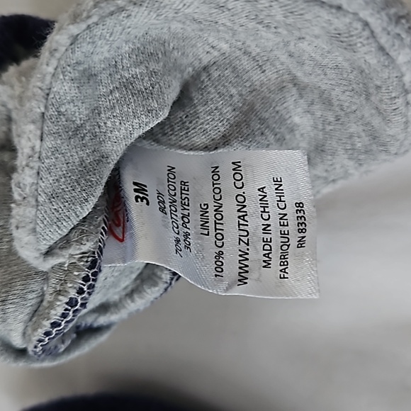 Zutano fleece baby bootie with two snap closure - Picture 3 of 7